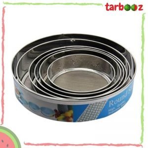 Flour Sifter Stainless Steel Round Strainer Set